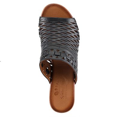 Spring Step Anika Women's Leather Slide Sandals