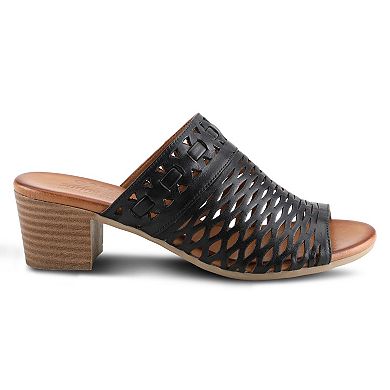 Spring Step Anika Women's Leather Slide Sandals