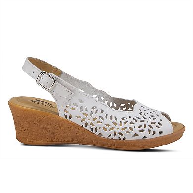 Spring Step Footsie Women's Leather Slingback Sandals