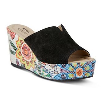 Spring Step Laylani Women's Suede Slide Sandals