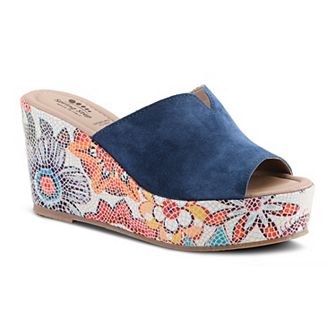 Spring Step Laylani Women's Suede Slide Sandals
