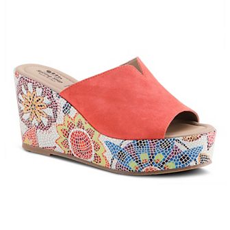 Spring Step Laylani Women's Suede Slide Sandals