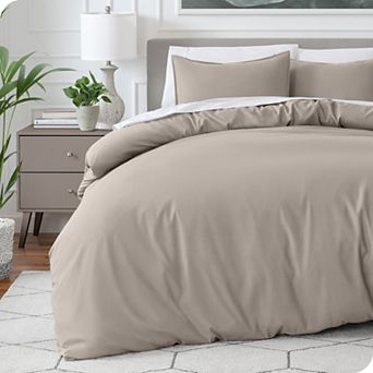 Bare Home Double Brushed Duvet Set