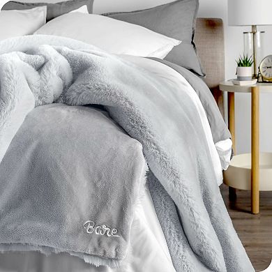 Bare Home Oversized Faux Fur Blanket