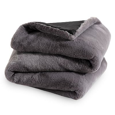 Bare Home Throw Faux Fur Blanket