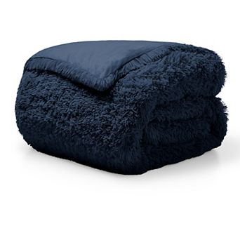 Bare Home Shaggy Faux Fur Duvet Cover