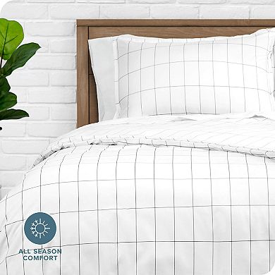 Bare Home Double Brushed Duvet Set