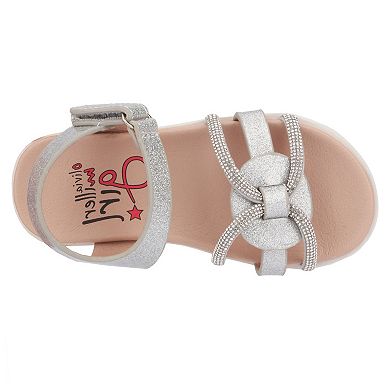 Olivia Miller Lustre Toddler Girl Flat Sandals