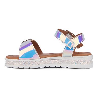 Olivia Miller Dreamz Toddler Girls' Platform Sandals
