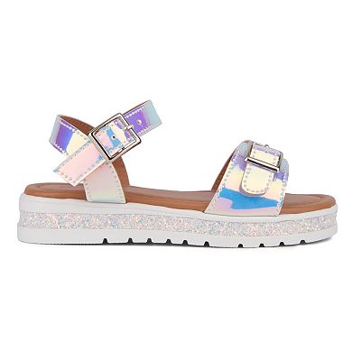 Olivia Miller Dreamz Toddler Girls' Platform Sandals
