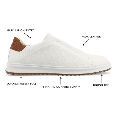 VANCE Matteo Men's Tru Comfort Foam Slip-on Sneakers