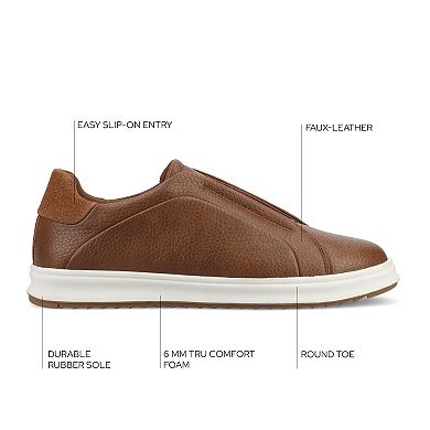 VANCE Matteo Men's Tru Comfort Foam Slip-on Sneakers