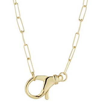 Sunkissed Sterling Lobster Clasp Choker Necklace