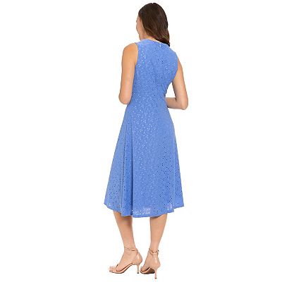 fitted keyhole midi dress Estella Keyhole Ribbed Midi Dress Brown main image 1
