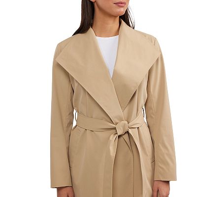 Badgley mischka trench coat sales