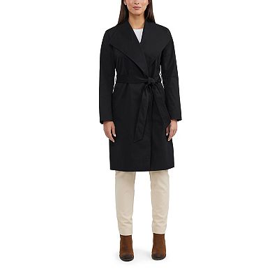 Women's Badgley Mischka Virginia Long Trench Coat
