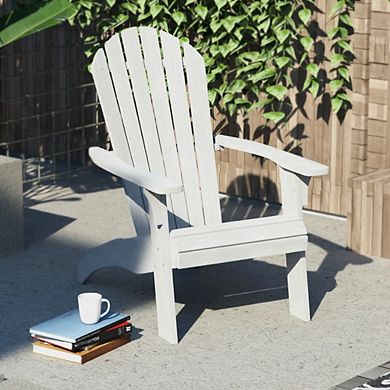 PolyTEAK King Adirondack Chair, Up to 300 lbs, Outdoor Patio Furniture for Patio, Porch, Fire Pit