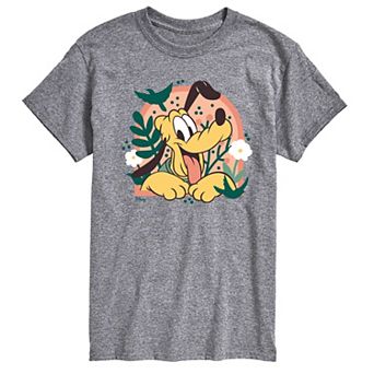 Disney's Mickey Mouse & Friends Pluto Men's Plants Graphic Tee