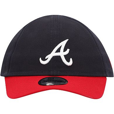 Infant New Era Navy Atlanta Braves Team Color My First 9TWENTY Flex Hat