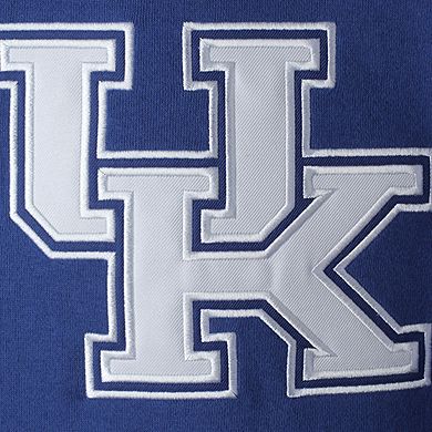 Women's Stadium Athletic Royal Kentucky Wildcats Big Logo Pullover Hoodie