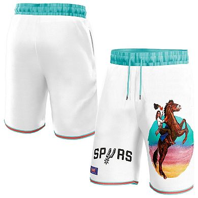 Unisex NBA & KidSuper Studios by Fanatics White San Antonio Spurs Hometown Shorts