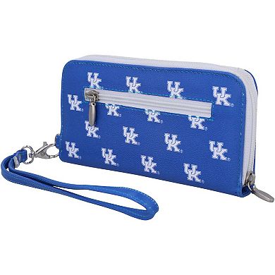 Women's Kentucky Wildcats Zip-Around Wristlet Wallet