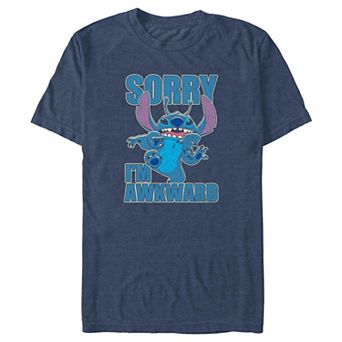 Disney's Lilo & Stitch Sorry I'm Awkward Stitch Big & Tall Graphic Tee