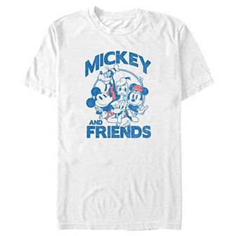 Disney's Mickey Mouse And Friends Classic Big & Tall Graphic Tee