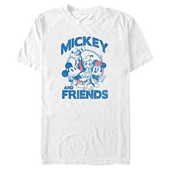 Disney's Mickey Mouse And Friends Classic Big & Tall Graphic Tee