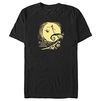 Disney's The Nightmare Before Christmas Jack And Zero At Night Big & Tall Graphic Tee