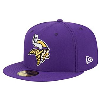 Men's New Era Purple Minnesota Vikings Main 59FIFTY Fitted Hat