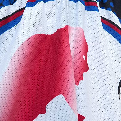 Men's Mitchell & Ness Black Buffalo Bills Big Face 7.0 Fashion Shorts