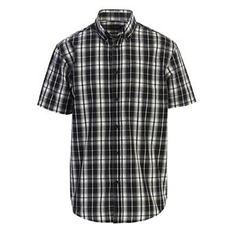 Gioberti Men's Plaid Short Sleeve Shirt