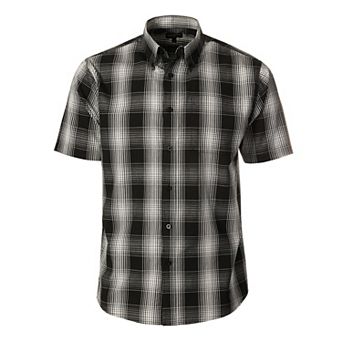 Gioberti Men's Plaid Short Sleeve Shirt