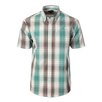 Gioberti Men's Plaid Short Sleeve Shirt