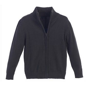 Gioberti Boy's Knitted Full Zipper 100% Cotton Cardigan Sweater