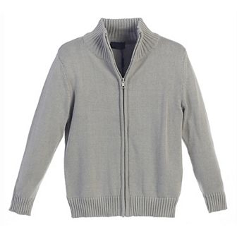 Gioberti Kid's Knitted Full Zipper 100% Cotton Cardigan Sweater