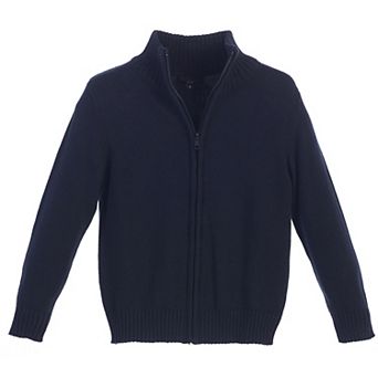 Gioberti Kid's Knitted Full Zipper 100% Cotton Cardigan Sweater