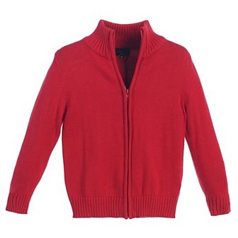 Gioberti Kid's Knitted Full Zipper 100% Cotton Cardigan Sweater