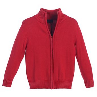 Gioberti Kid's Knitted Full Zipper 100% Cotton Cardigan Sweater