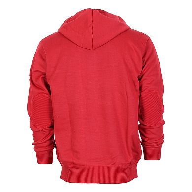 Gioberti Men's Knitted Pullover Hoodie Sweater With Soft Velvet Underlining