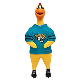 NFL Jacksonville Jaguars Rubber Chicken Pet Toy