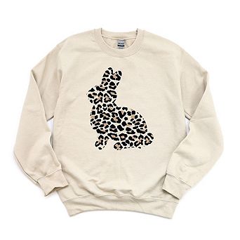 Leopard Bunny Sweatshirt
