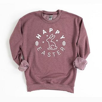 Simply Sage Market Happy Easter Eggs Sweatshirt