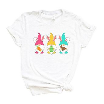 Easter Gnomes Short Sleeve Graphic Tee