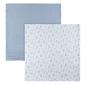 Baby Just Born® Baby 2 Pack Muslin Swaddle Blanket