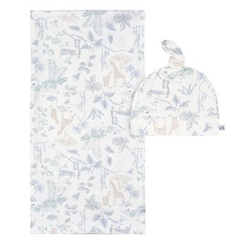 Baby Just Born® Baby Swaddle Blanket & Cap Set