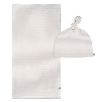 Baby Just Born® Baby Swaddle Blanket & Cap Set