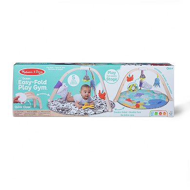 Melissa & Doug Ocean Easy-Fold Play Gym