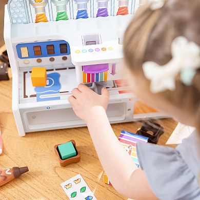 Melissa & Doug Wooden Chocolate Factory Pretend Play Set